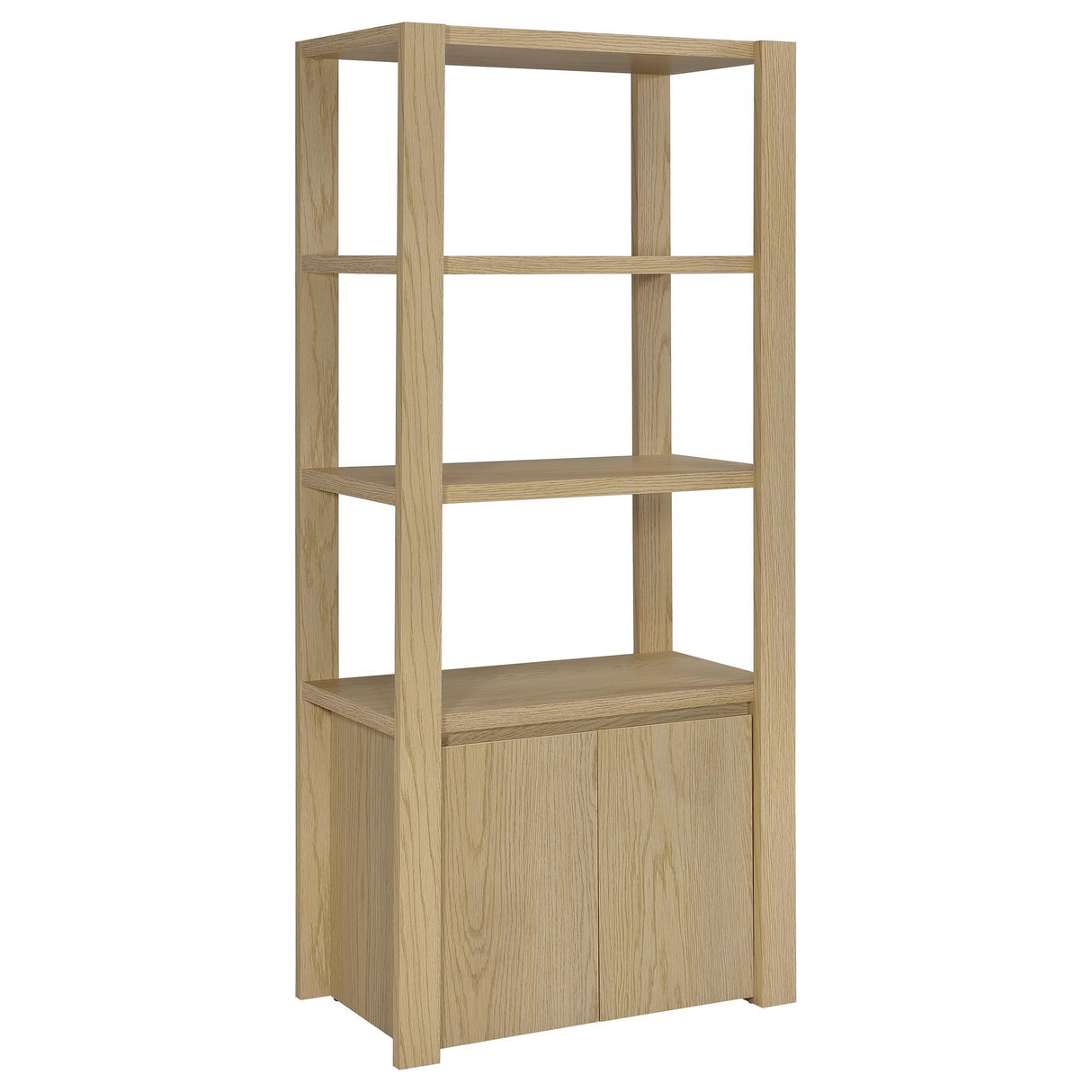 Coaster Furniture Laurelton 708222-SET 3-piece Entertainment Center TV Stand - Light Oak IMAGE 7