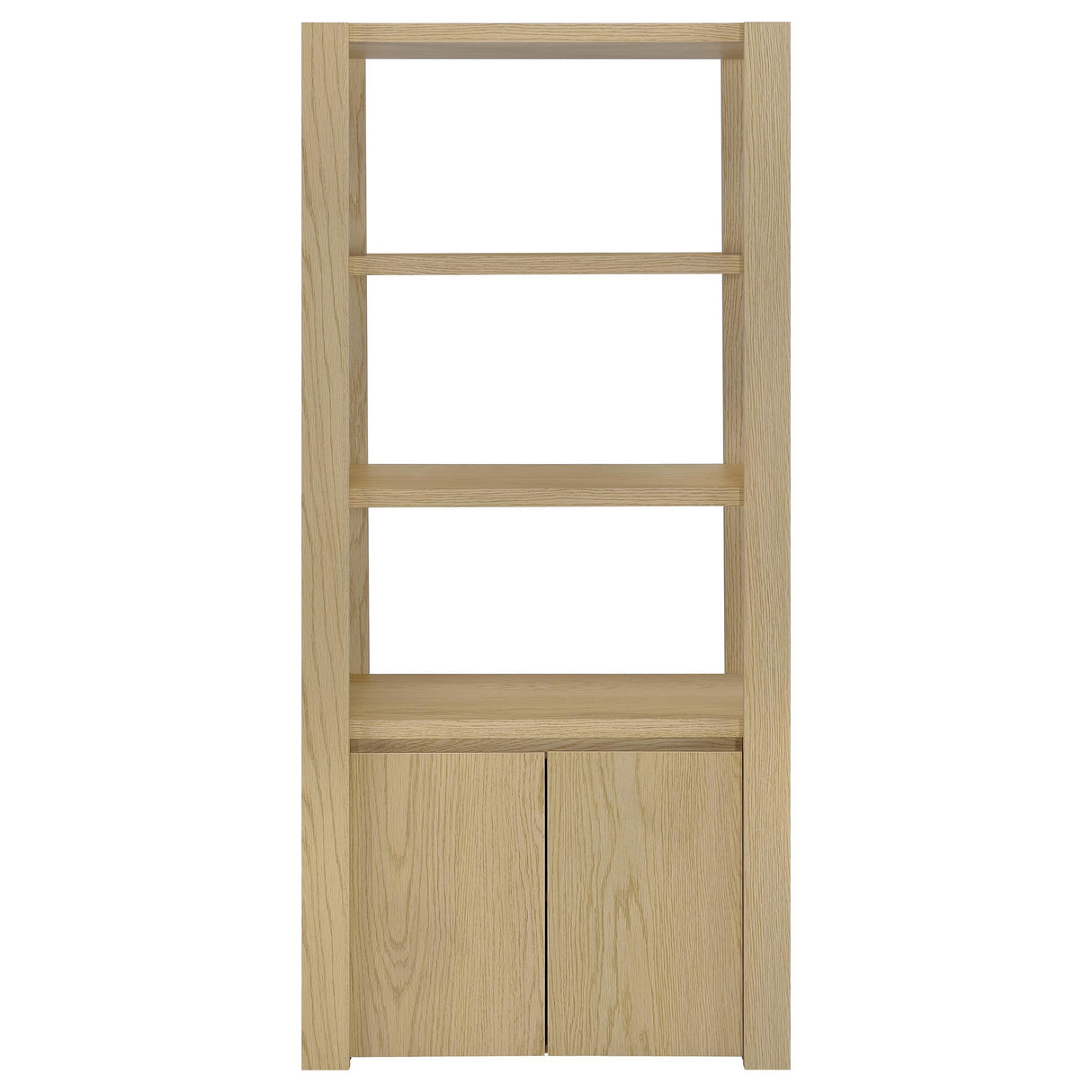 Coaster Furniture Laurelton 708222-SET 3-piece Entertainment Center TV Stand - Light Oak IMAGE 9