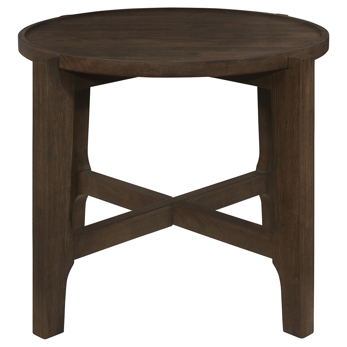 Coaster Furniture Cota 708288-S3 3-piece Solid Wood Coffee and End Table Set - Dark Brown IMAGE 11