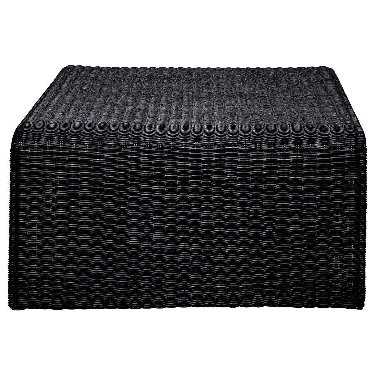Coaster Furniture Cahya 708518-S2 2-piece Rattan Coffee and End Table Set - Black IMAGE 6