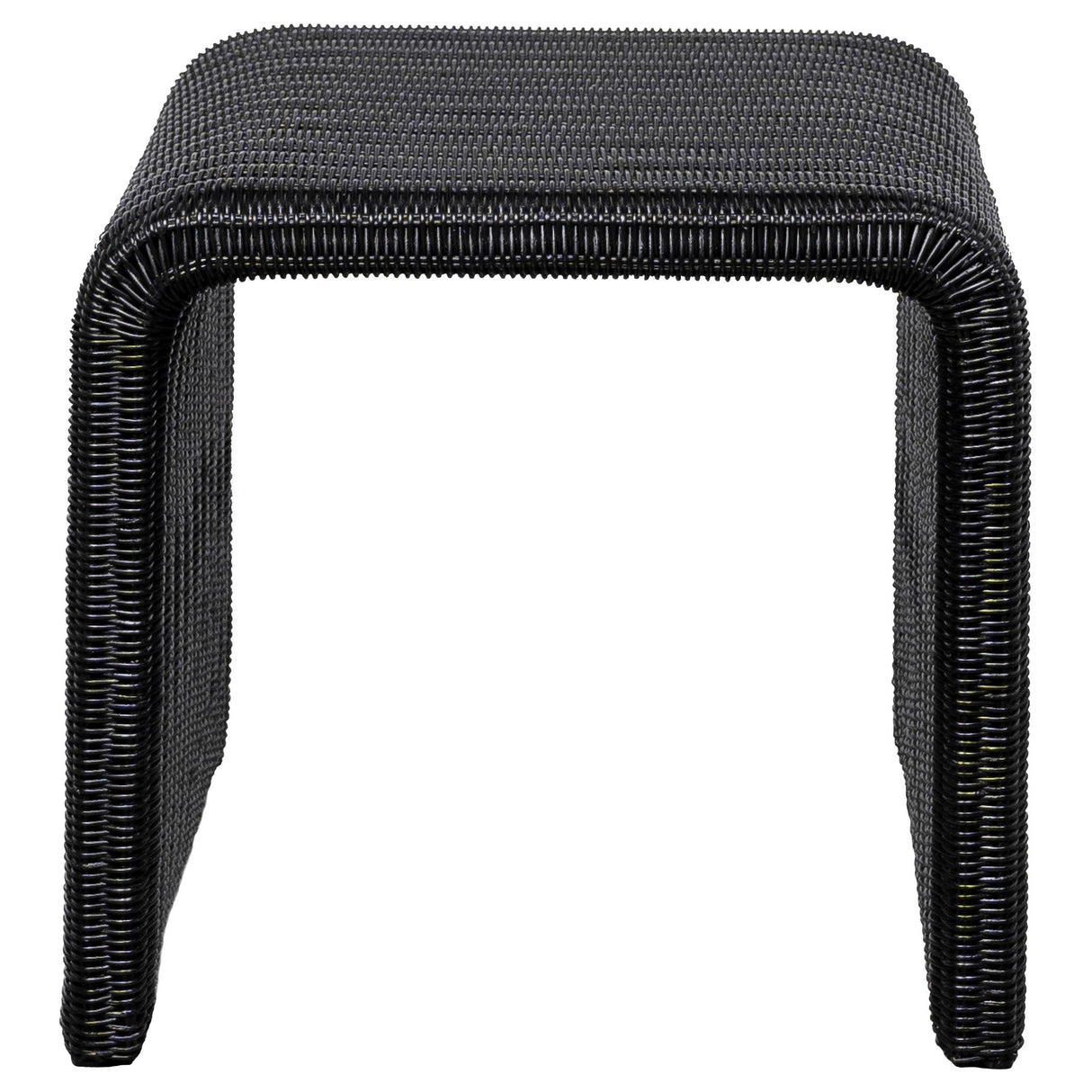 Coaster Furniture Cahya 708518-S3 3-piece Rattan Coffee and End Table Set - Black IMAGE 3