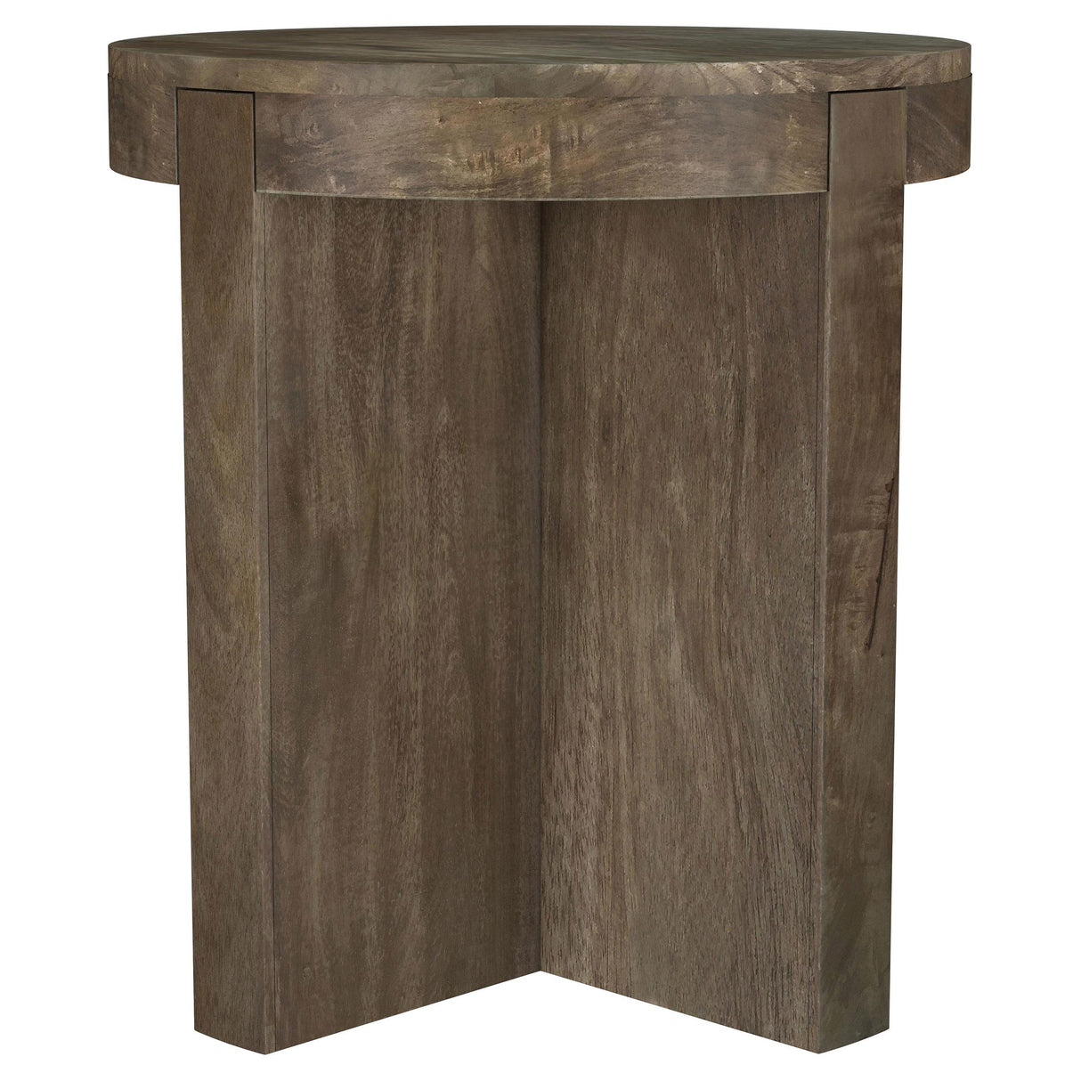 Coaster Furniture Kinkaid 710138-S2 2-piece Solid Wood Coffee and End Table Set - Brown IMAGE 3