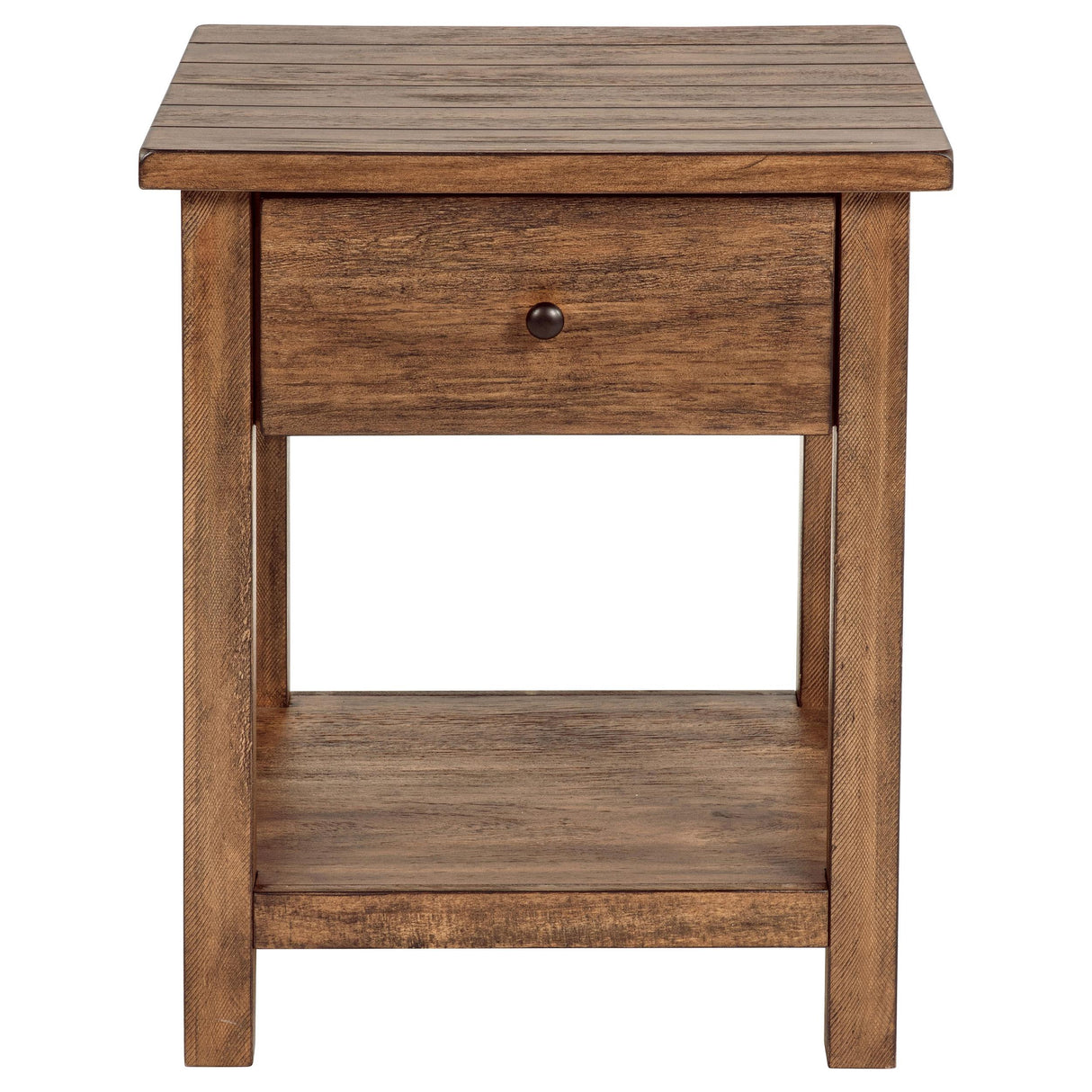 Coaster Furniture Payne 710548-S2 2-piece Coffee and 1-drawer End Table Set - Brown IMAGE 10