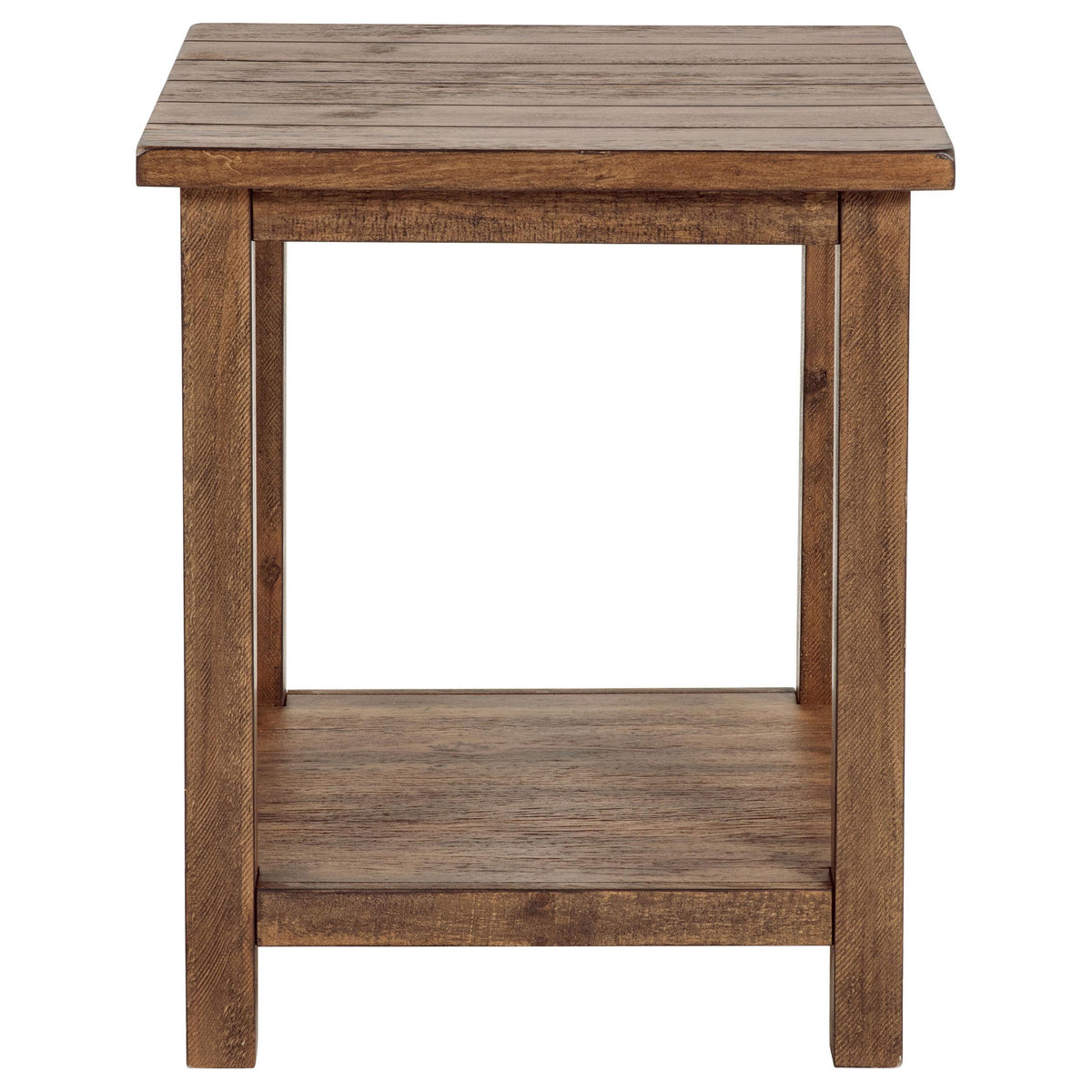 Coaster Furniture Payne 710548-S2A 2-piece Coffee and End Table Set - Distressed Brown IMAGE 7