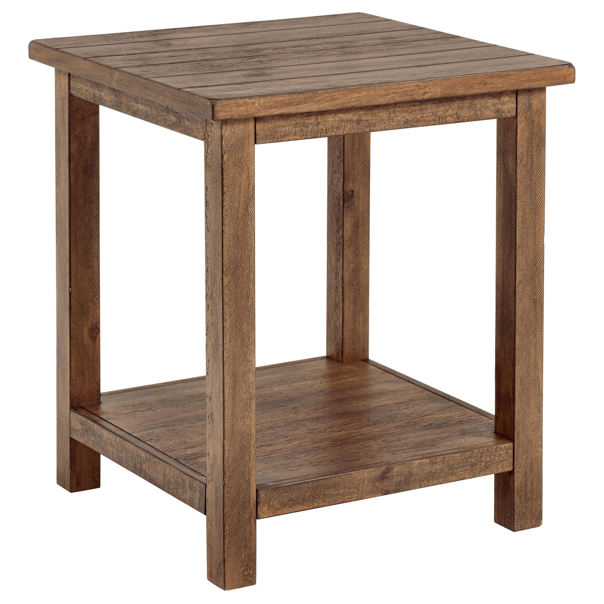 Coaster Furniture Payne 710548-S3A 3-piece Coffee and End Table Set - Distressed Brown IMAGE 8