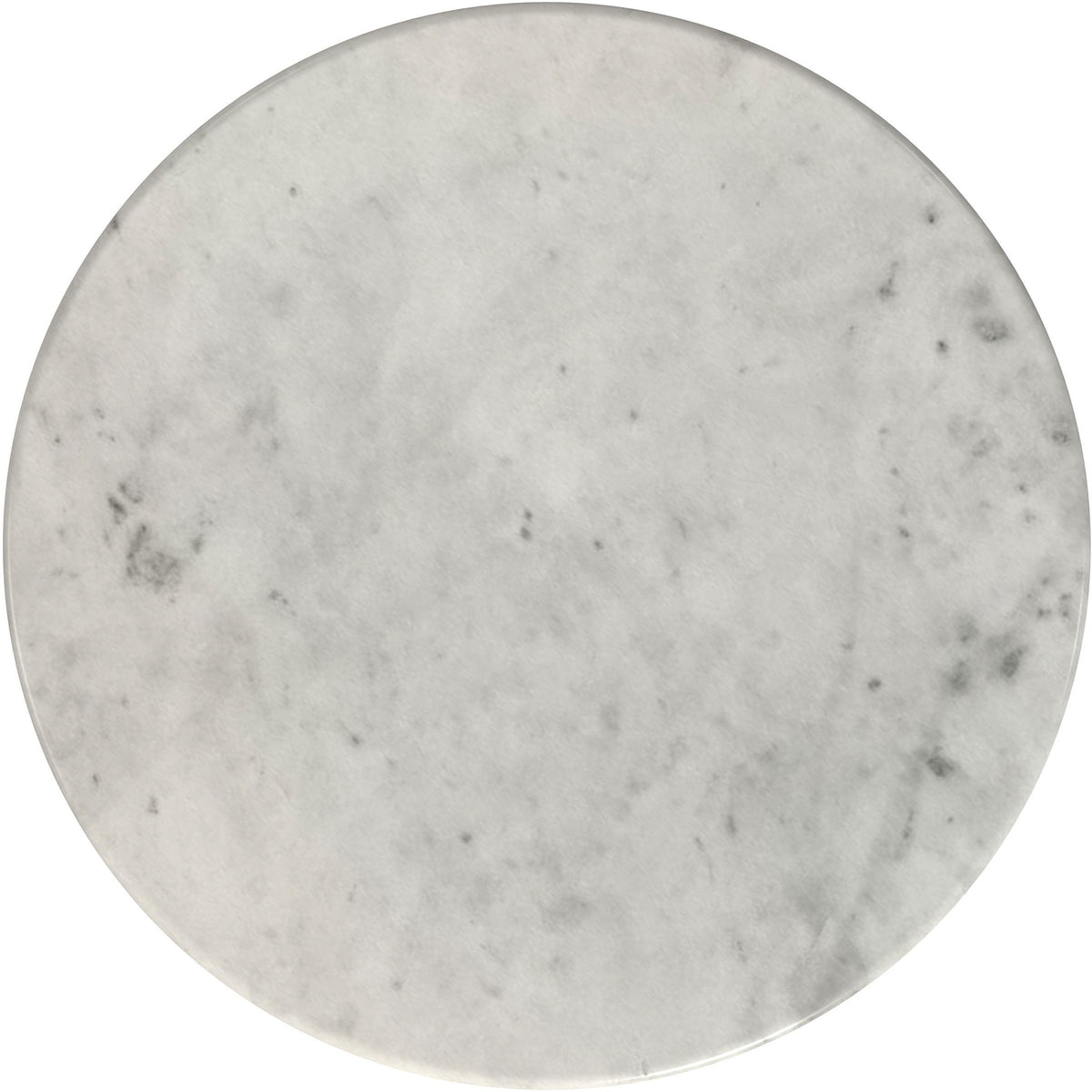 Coaster Furniture Hermas 710738-S3 3-piece Round Marble Coffee and End Table Set - White IMAGE 7