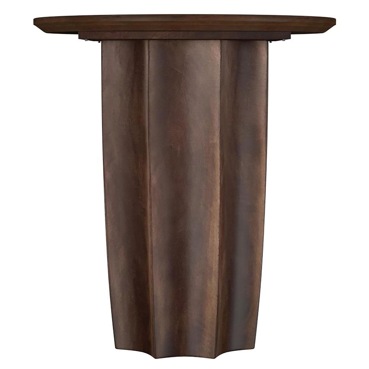 Coaster Furniture Cayenne 710778-S2 2-piece Solid Mango Wood Coffee Table Set - Walnut IMAGE 3