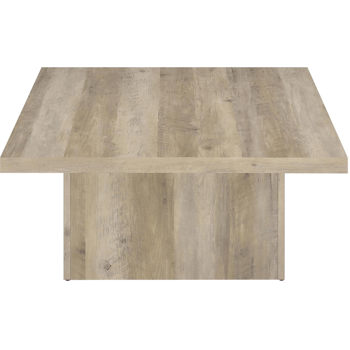 Coaster Furniture Devar 710878-S3 3-piece Square Coffee End Table Set - Distressed Pine IMAGE 12