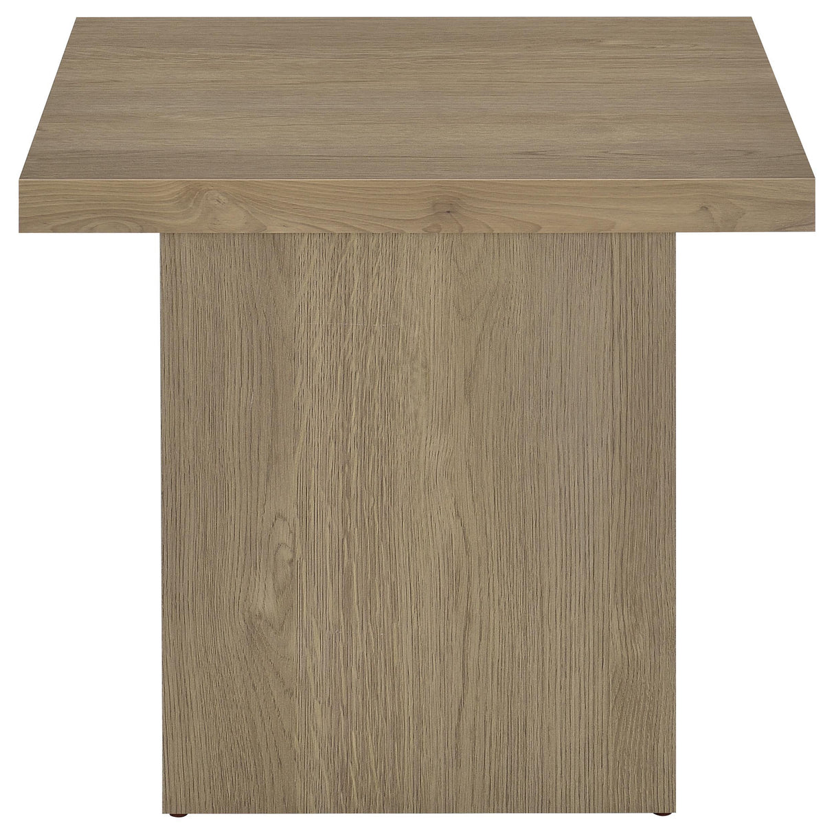 Coaster Furniture Devar 710917 Square Engineered Wood End Table - Latte IMAGE 5