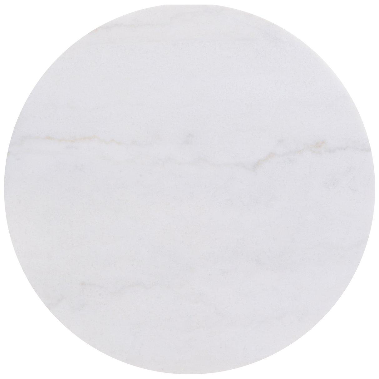 Coaster Furniture Jason 712418-S3 3-piece Round White Marble Coffee Table Set - Honey Brown IMAGE 6