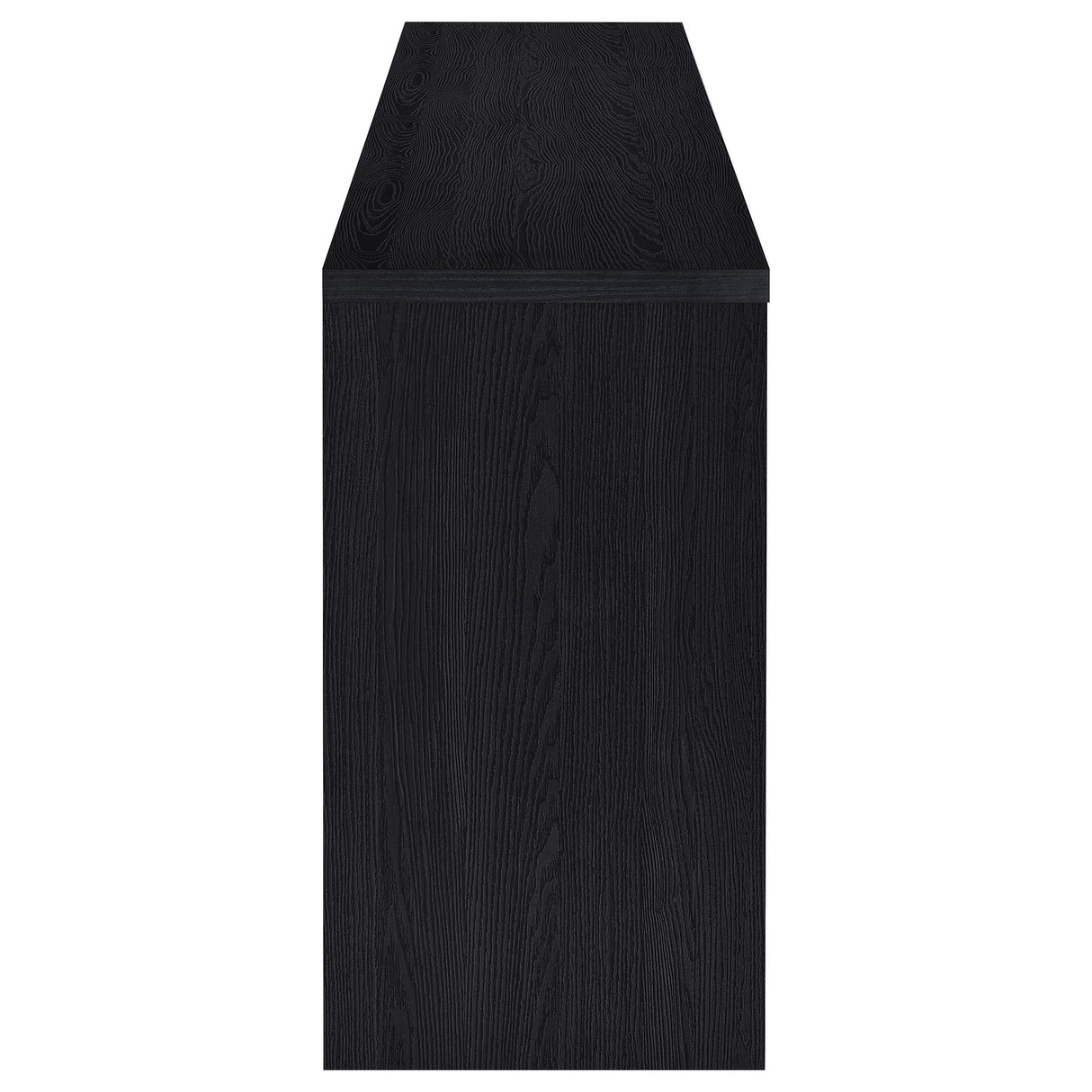 Coaster Furniture Denison 720223 79-inch 4-door TV Stand Media Console - Black IMAGE 4