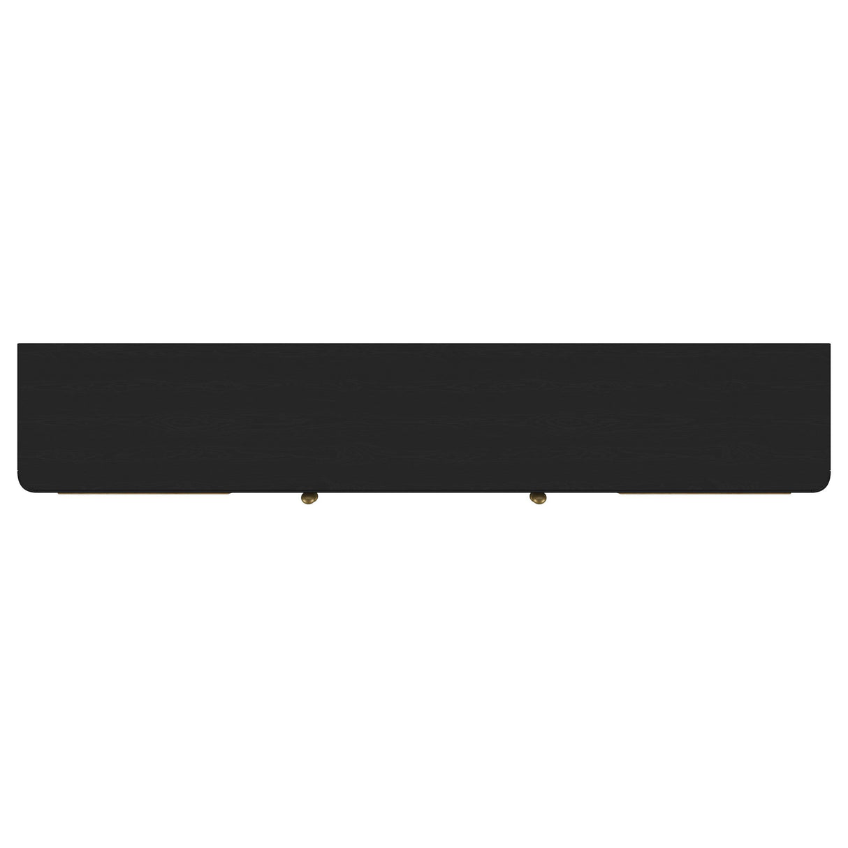 Coaster Furniture Arini 720263 Rattan Cane 2-door TV Stand Media Console - Black IMAGE 2