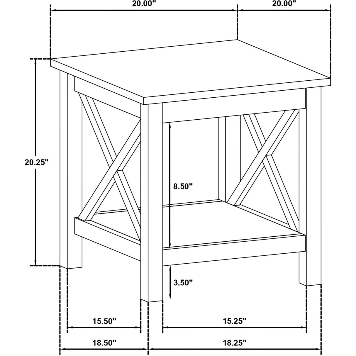 Coaster Furniture Skyview 722088-S3 3-piece Rectangular Lift Top Coffee Table Set - White IMAGE 13