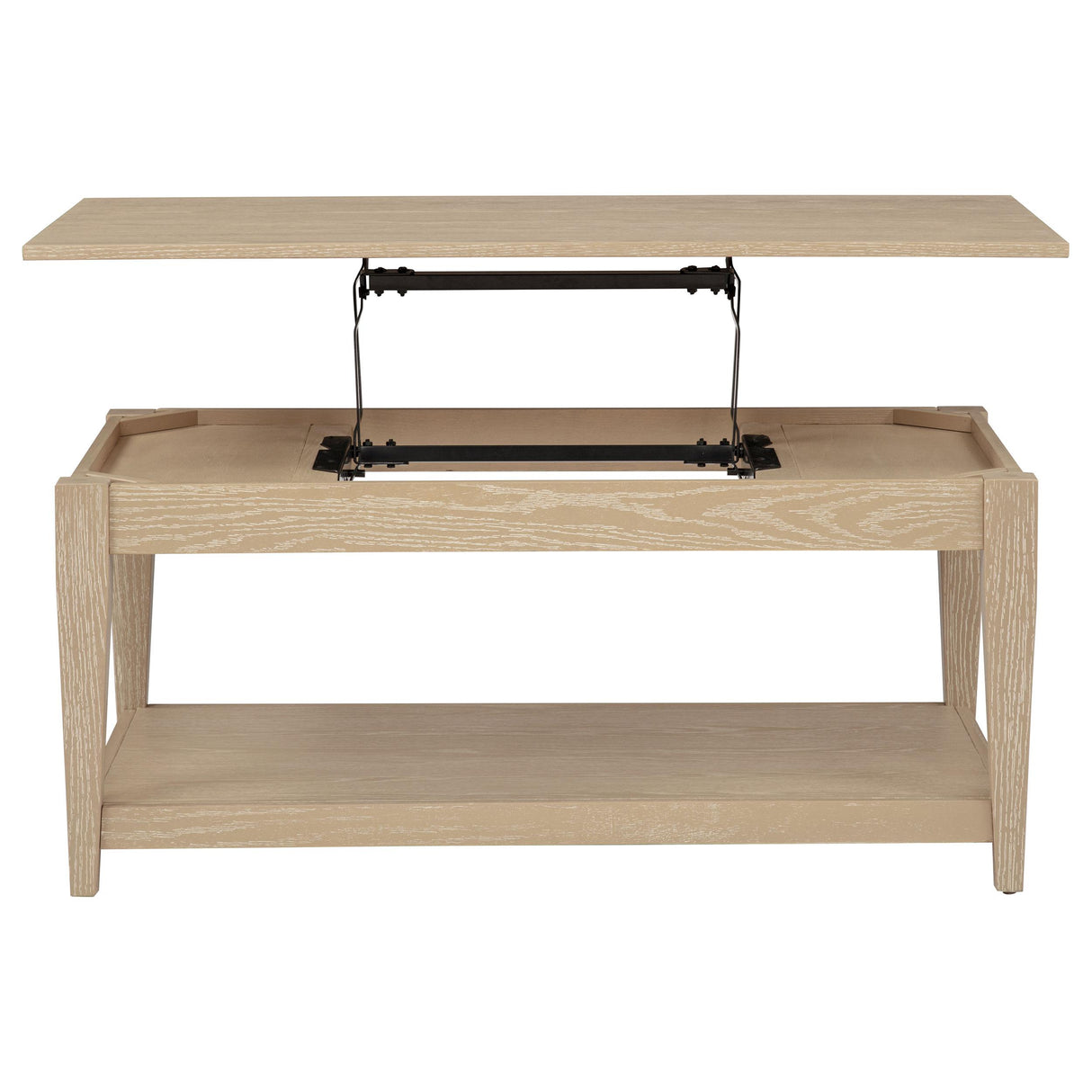 Coaster Furniture Lindenton 722758-S3 3-piece Wood Lift-Top Coffee and End Table Set - Blonde IMAGE 8