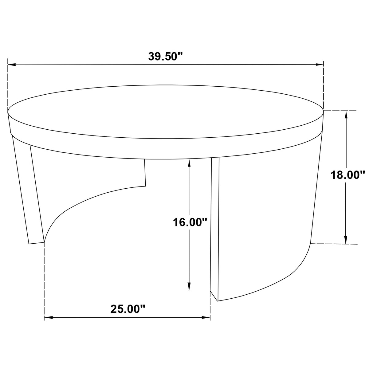 Coaster Furniture Sweeney 722828-S2 2-piece Coffee and End Occasional Table Set - Black IMAGE 10