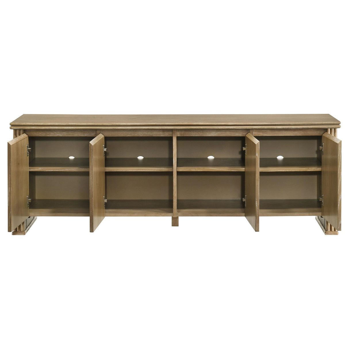 Coaster Furniture Adina 722933 70-inch TV Stand Media Console - Distressed Light Brown IMAGE 7