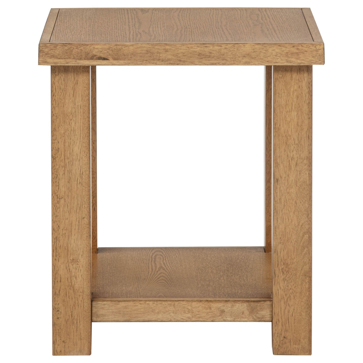 Coaster Furniture Beasley 723328-S2 2-Piece Wood Coffee Table Set - Golden Oak IMAGE 3