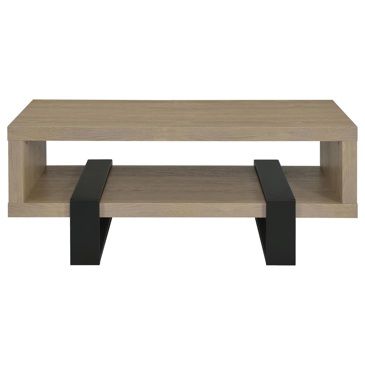 Coaster Furniture Dinard 723688 Engineered Wood Coffee Table - Latte IMAGE 1