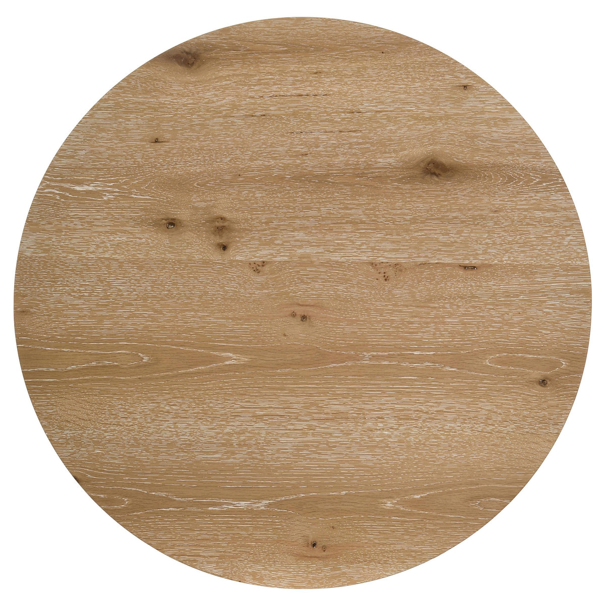 Coaster Furniture Kessler 735988 Round Sculptural Wood Coffee Table - Light Oak IMAGE 5