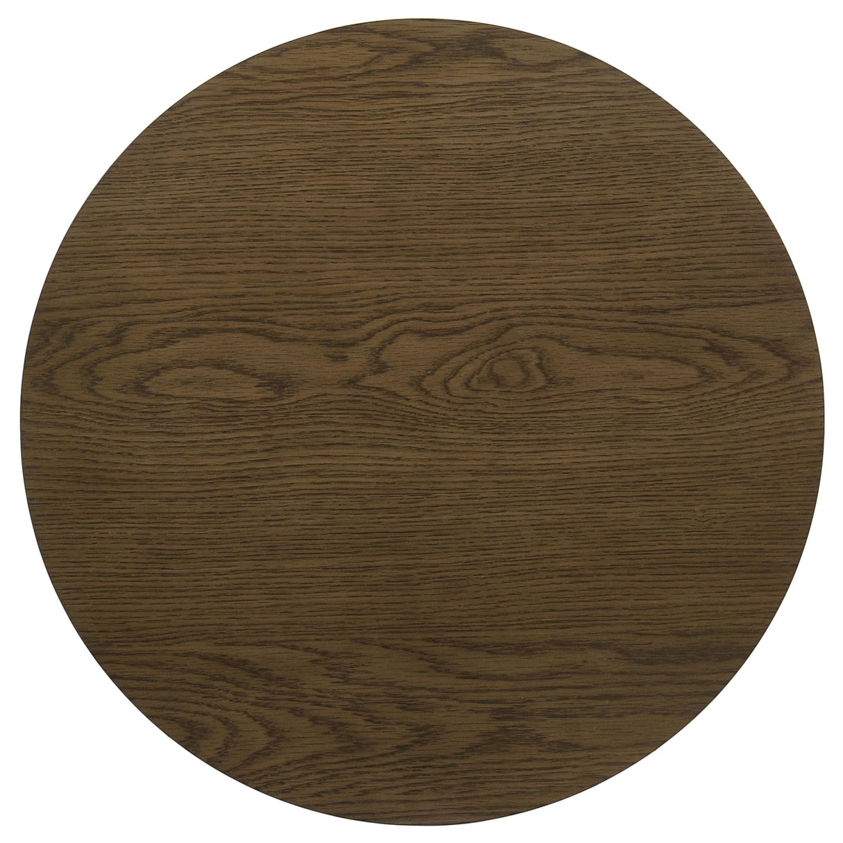 Coaster Furniture Kessler 735997 Round Sculptural Wood End Table - Brown IMAGE 2