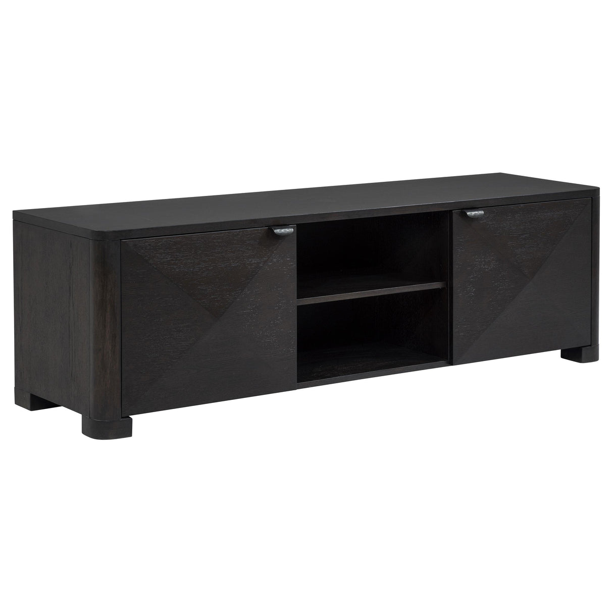 Coaster Furniture Marcelo 736063 71-inch TV Stand Media Console - Coffee IMAGE 1