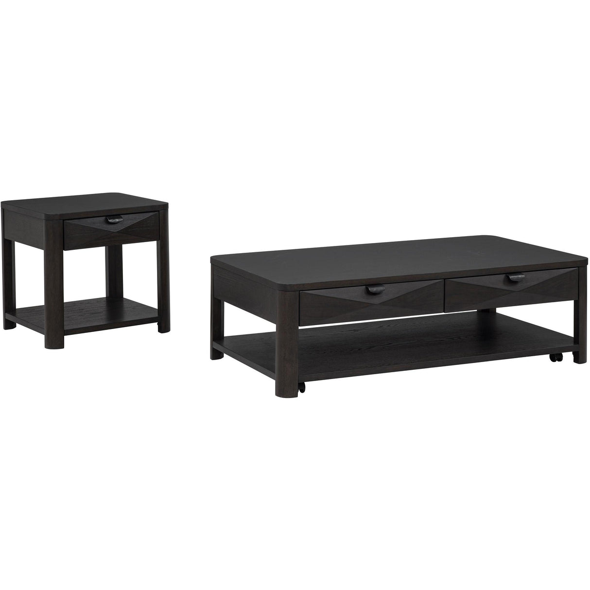 Coaster Furniture Marcelo 736068-S2 2-piece Coffee Table Set with Storage - Coffee IMAGE 1