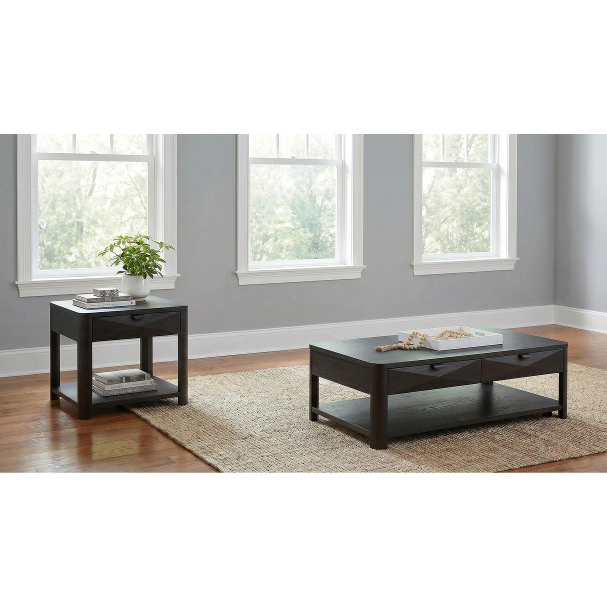 Coaster Furniture Marcelo 736068-S2 2-piece Coffee Table Set with Storage - Coffee IMAGE 2