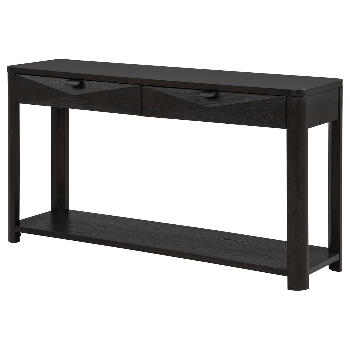 Coaster Furniture Marcelo 736069 Sofa Console Table with 2 Drawers and Shelf - Coffee IMAGE 11