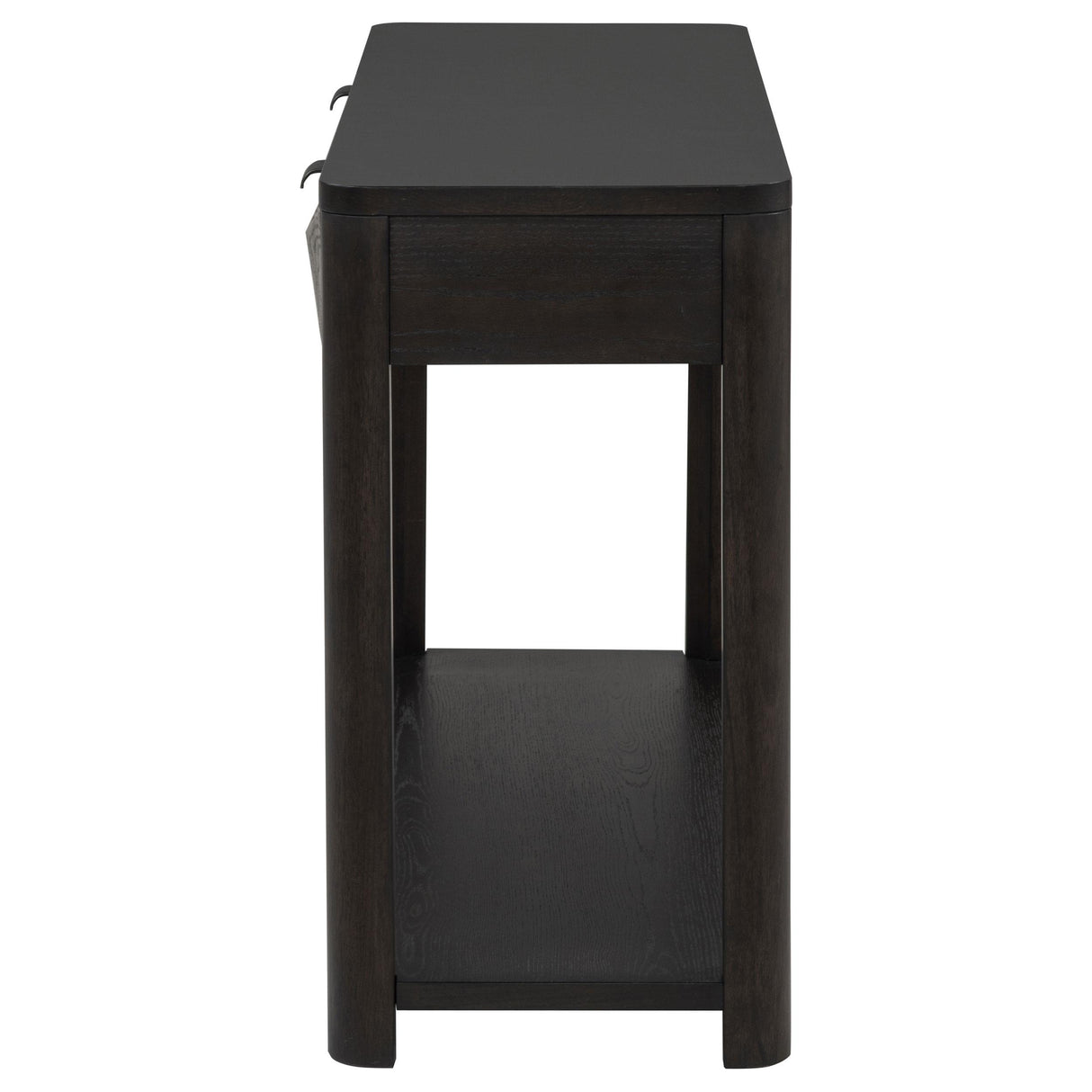 Coaster Furniture Marcelo 736069 Sofa Console Table with 2 Drawers and Shelf - Coffee IMAGE 3