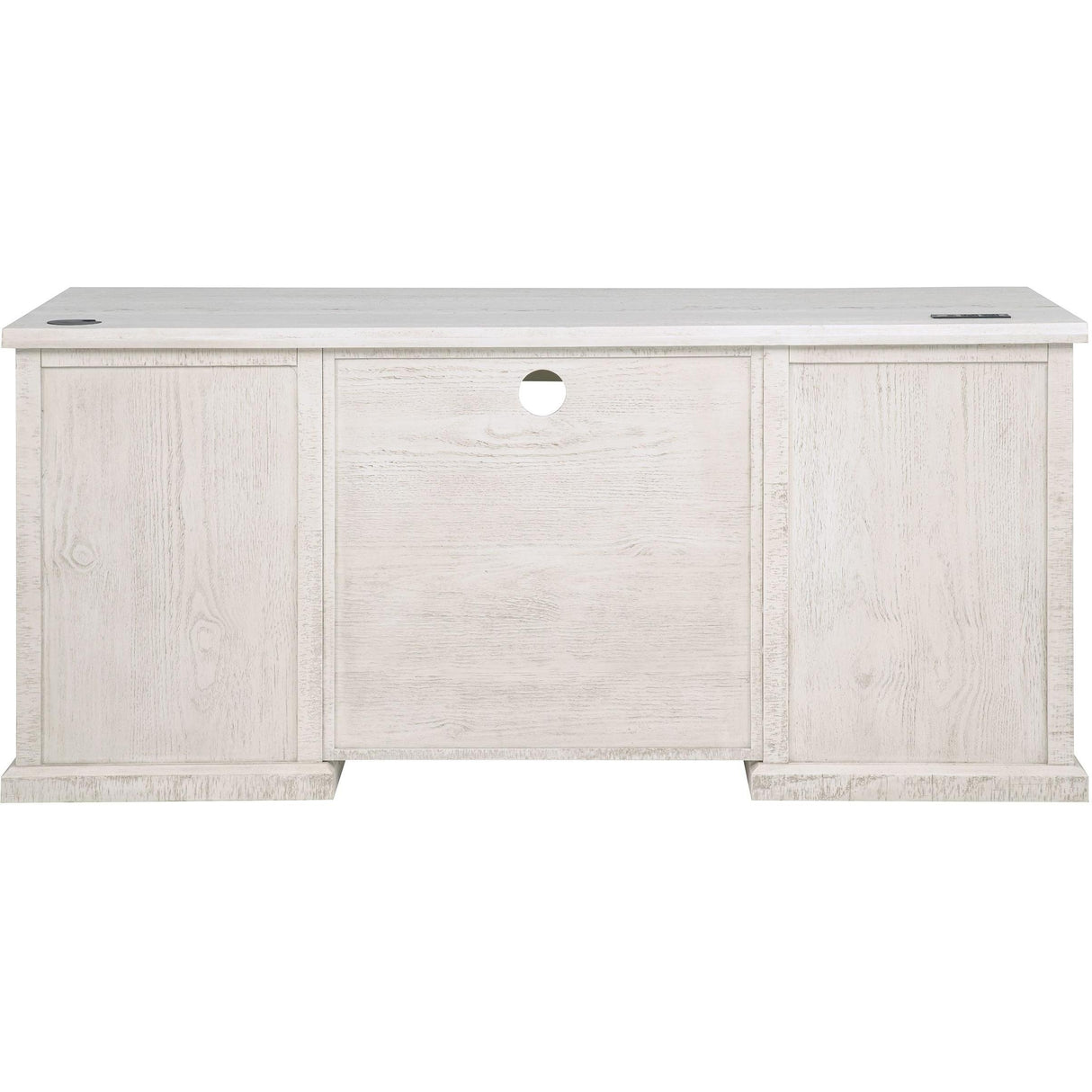 Coaster Furniture Altidore 800796 68-inch 7-drawer Executive Home Office Desk - Distressed White IMAGE 7