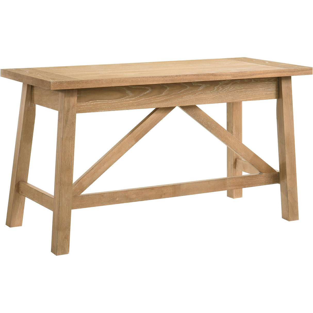 Coaster Furniture Fabian 801605 54-inch 2-drawer Computer Writing Desk - Distressed Light Brown IMAGE 8