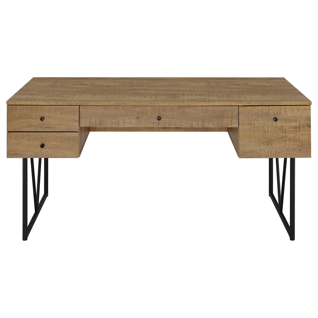 Coaster Furniture Analiese 801851 63-inch 4-drawer Writing Desk - Mango IMAGE 3