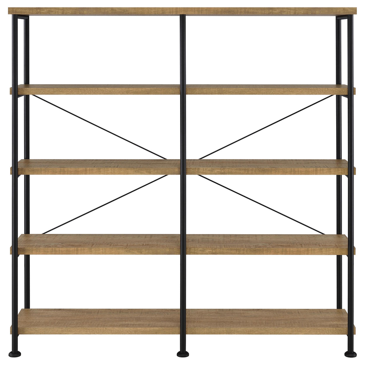 Coaster Furniture Analiese 801853 63-inch 4-shelf Double Bookshelf - Mango IMAGE 10