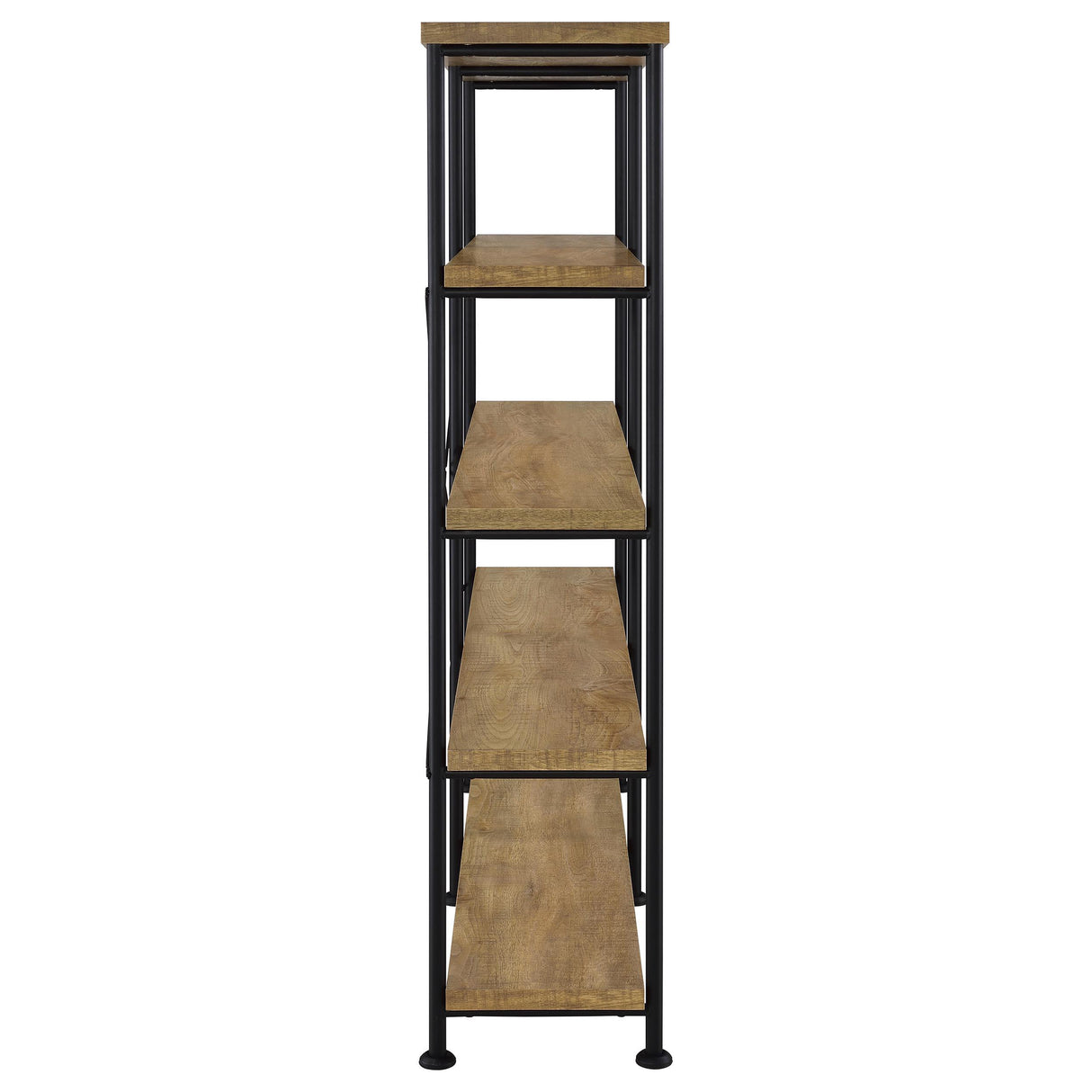 Coaster Furniture Analiese 801853 63-inch 4-shelf Double Bookshelf - Mango IMAGE 6