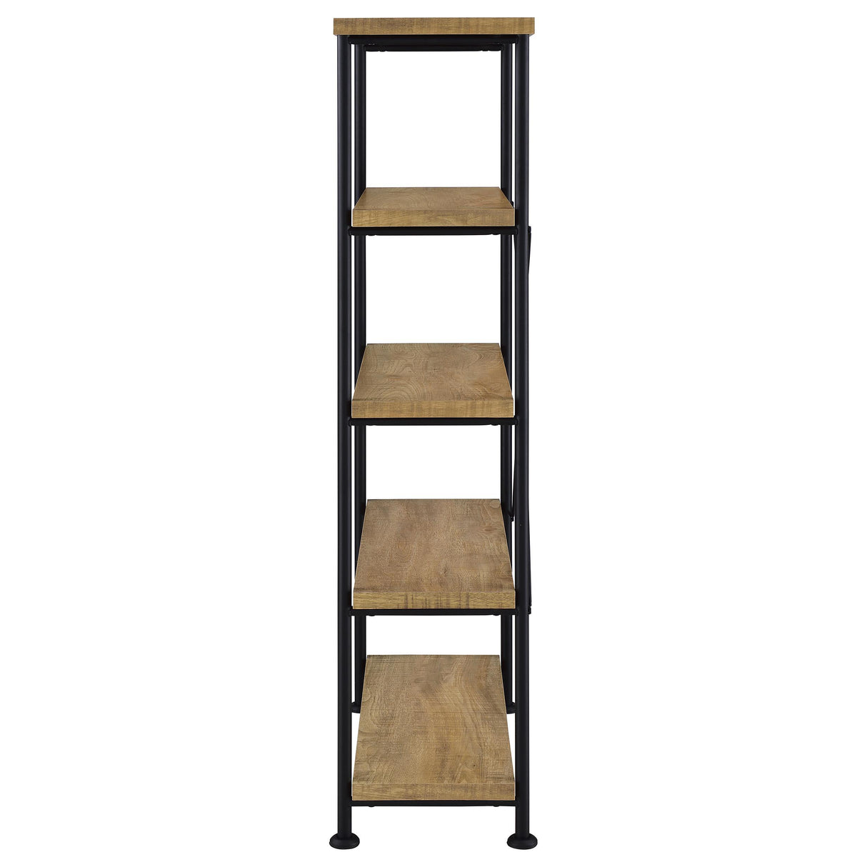 Coaster Furniture Analiese 802003 63-inch 4-shelf Bookshelf - Mango IMAGE 4