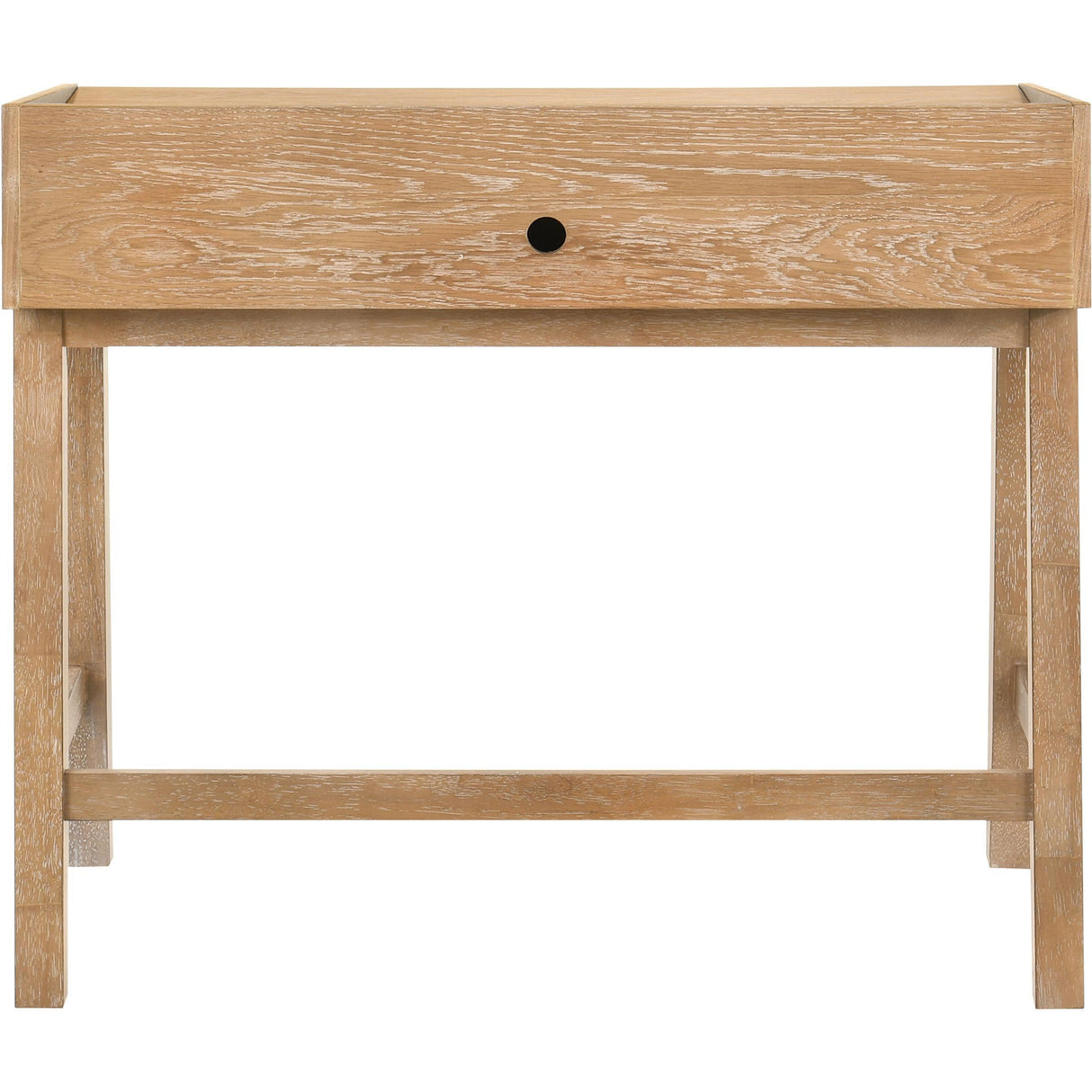 Coaster Furniture Fabian 802041 38-inch Computer Desk with Keyboard Drawer - Distressed Light Brown IMAGE 9