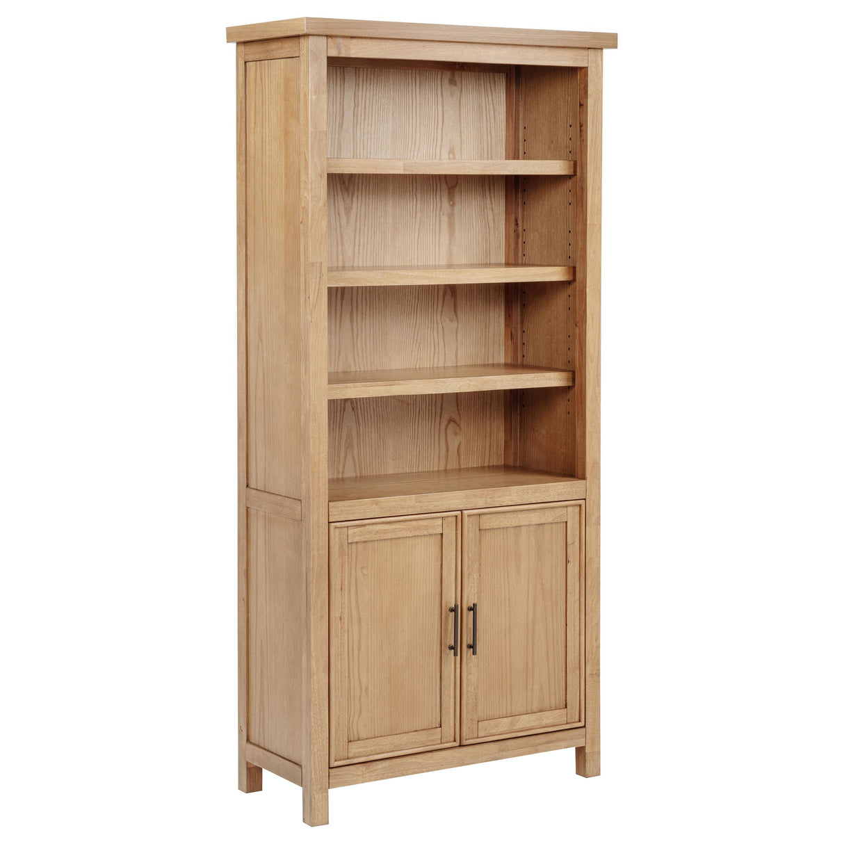 Coaster Furniture Vermes 802063 72-inch 2-door Home Office Cabinet Bookcase - Light Ash IMAGE 10