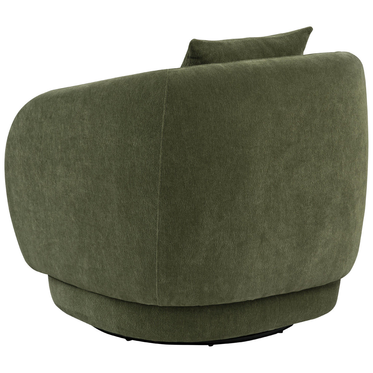 Coaster Furniture Arnaud 902487 Chenille Upholstered Swivel Accent Chair - Green IMAGE 8