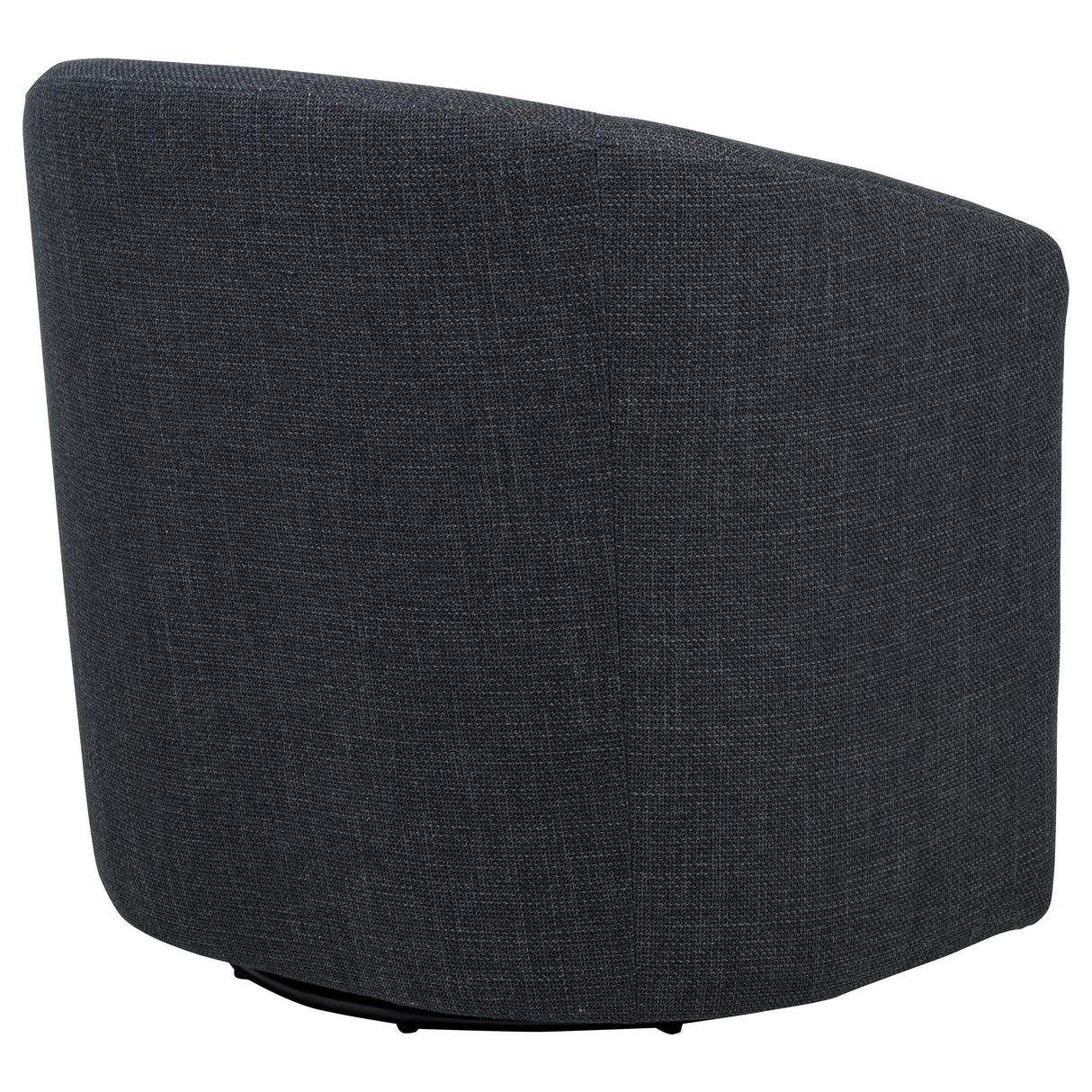 Coaster Furniture Mossbrook 903223 Fabric Upholstered Swivel Accent Chair - Anthracite IMAGE 2