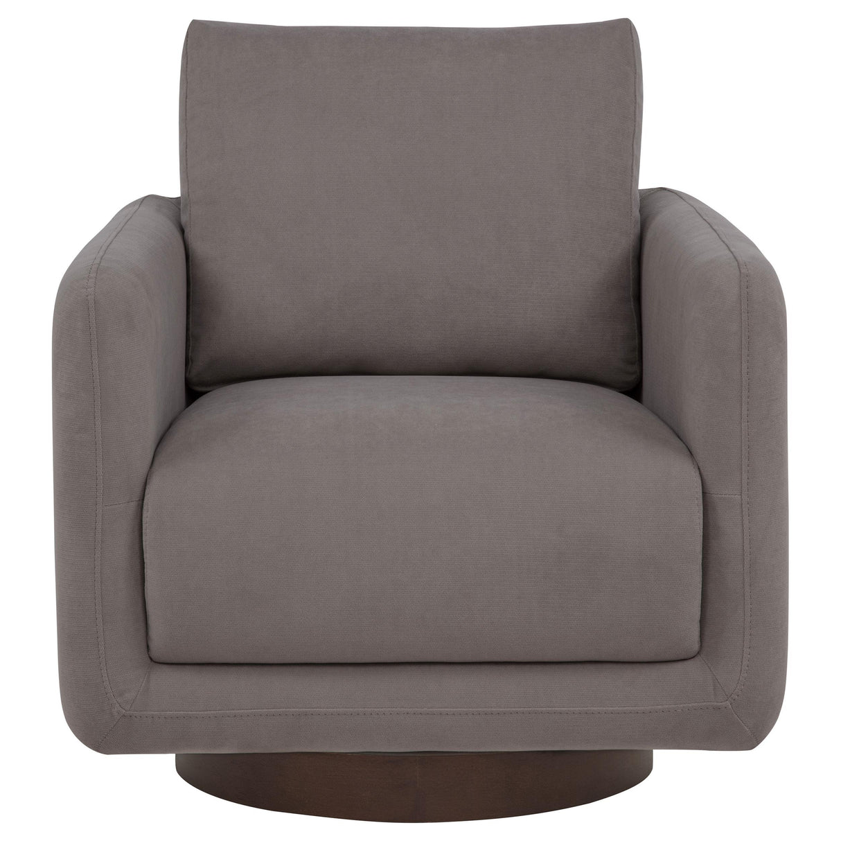 Coaster Furniture Iris 903258 Fabric Upholstered Swivel Accent Chair - Stone IMAGE 12