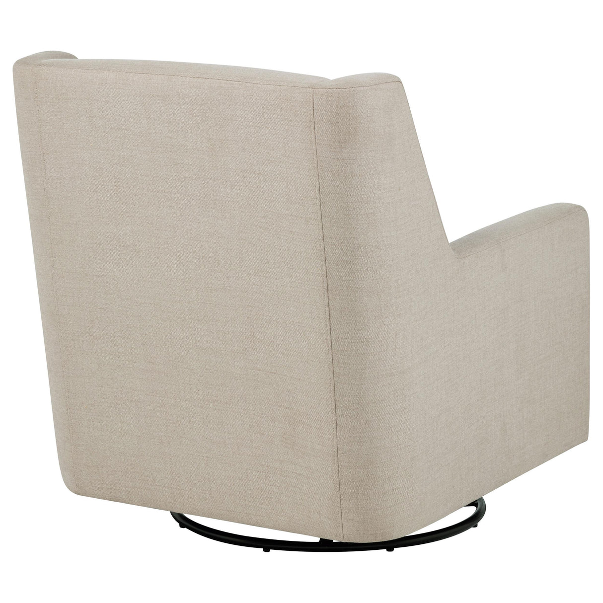 Coaster Furniture Sorrel 903930 Fabric Upholstered Swivel Glider Arm Chair - Latte IMAGE 2