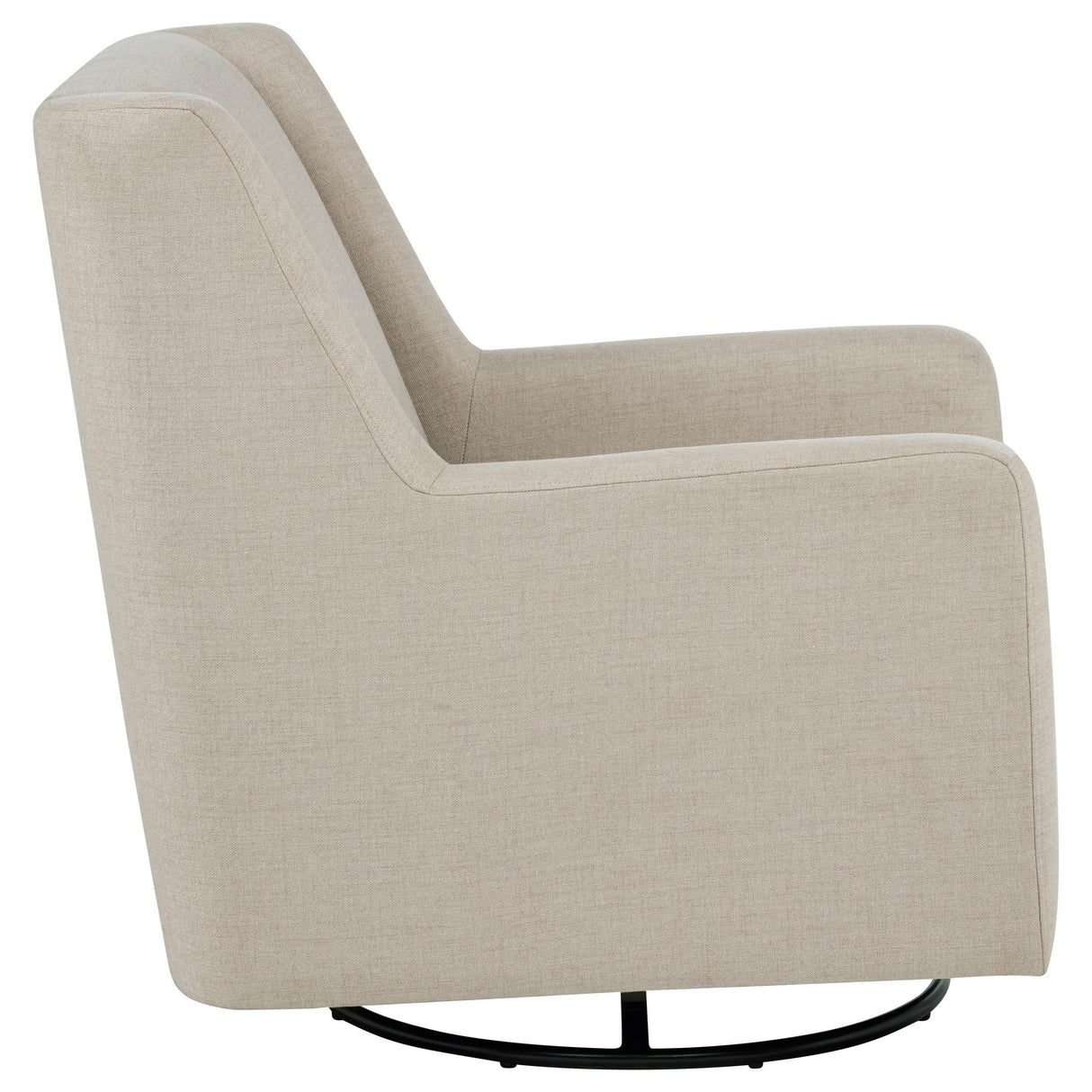 Coaster Furniture Sorrel 903930 Fabric Upholstered Swivel Glider Arm Chair - Latte IMAGE 3