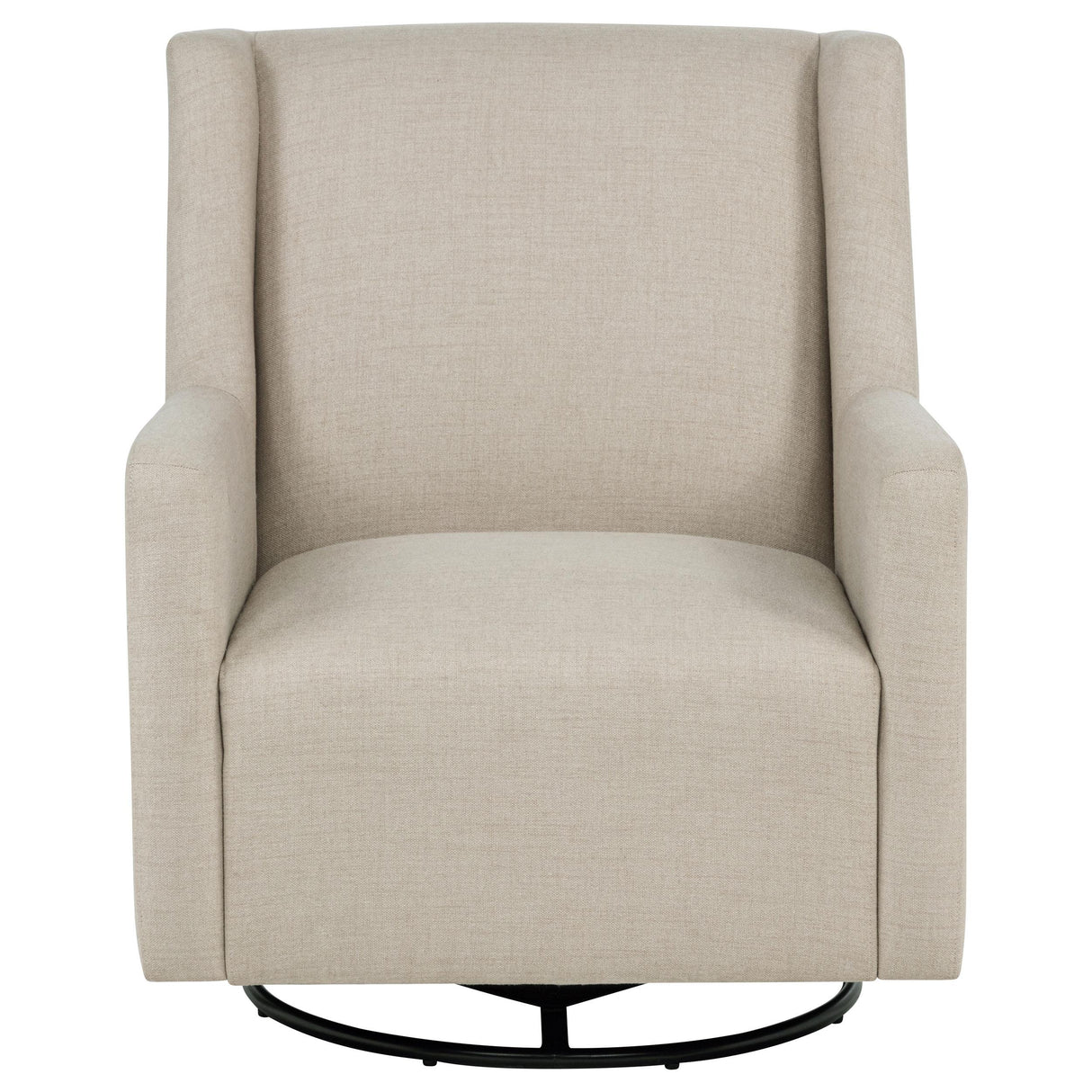 Coaster Furniture Sorrel 903930 Fabric Upholstered Swivel Glider Arm Chair - Latte IMAGE 9