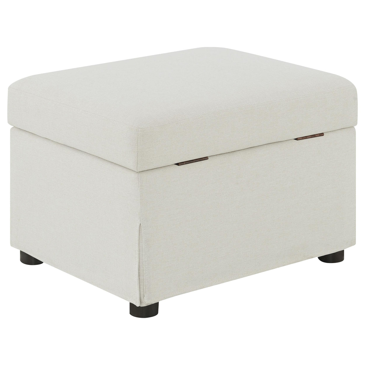 Coaster Furniture Winter 904134 Upholstered Hydraulic Lift Top Storage Ottoman - Beige IMAGE 9