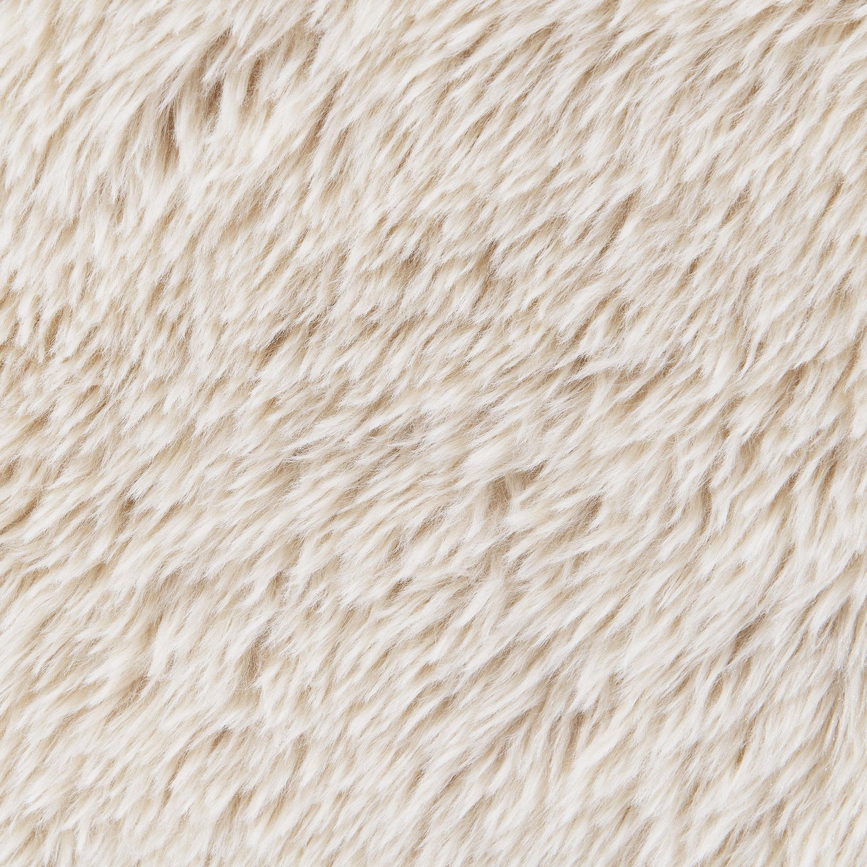 Coaster Furniture Fitzroy 907533 Faux Fur Upholstered Chair Solid Wood Arms - Latte IMAGE 2