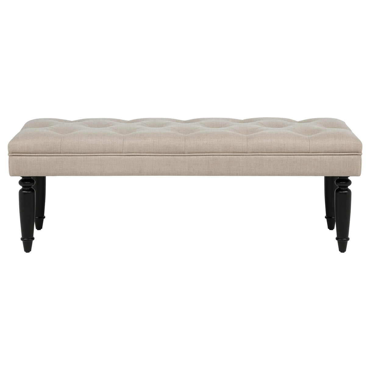 Coaster Furniture Marsha 915160 52-inch Upholstered Entryway Accent Bench - Latte IMAGE 1