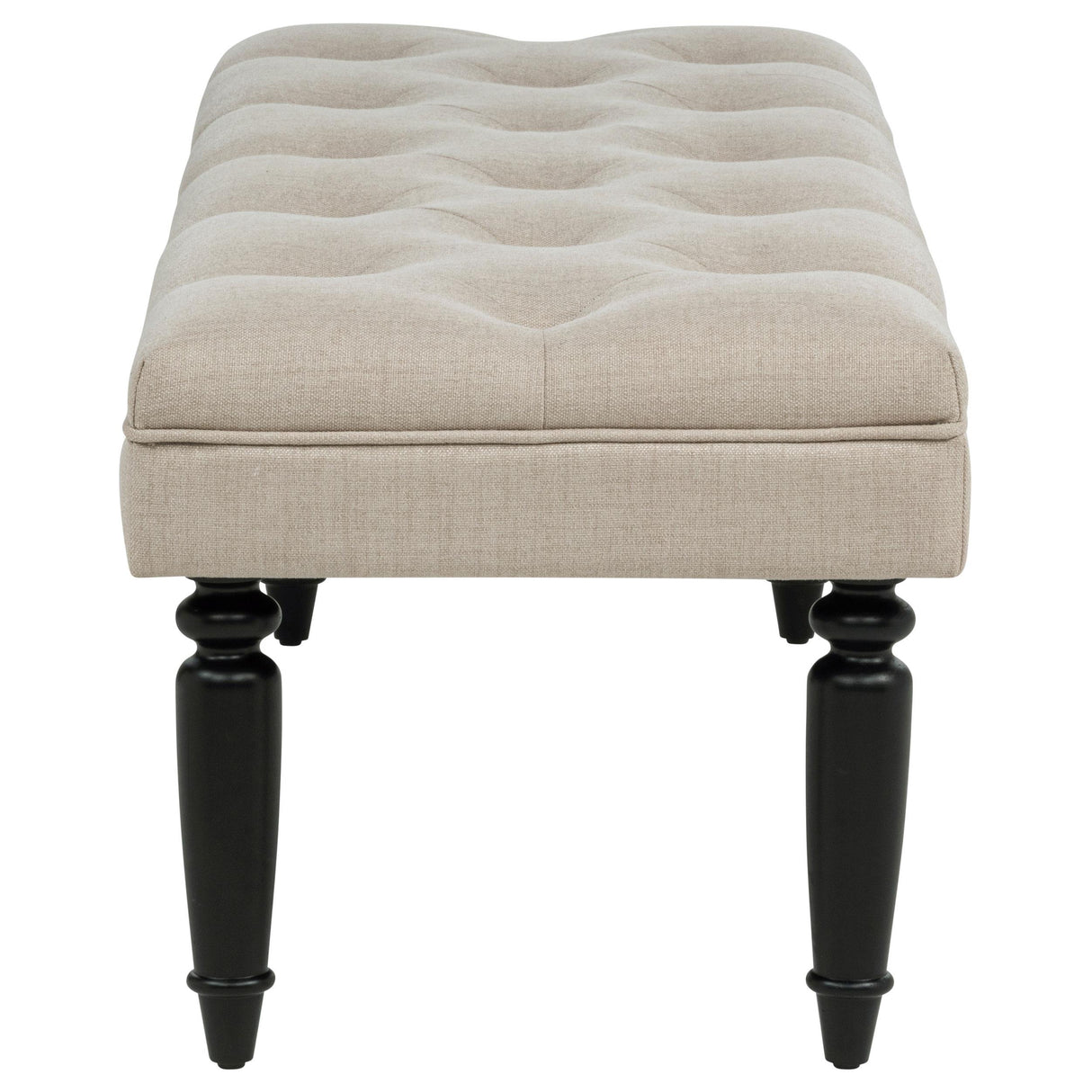 Coaster Furniture Marsha 915160 52-inch Upholstered Entryway Accent Bench - Latte IMAGE 3