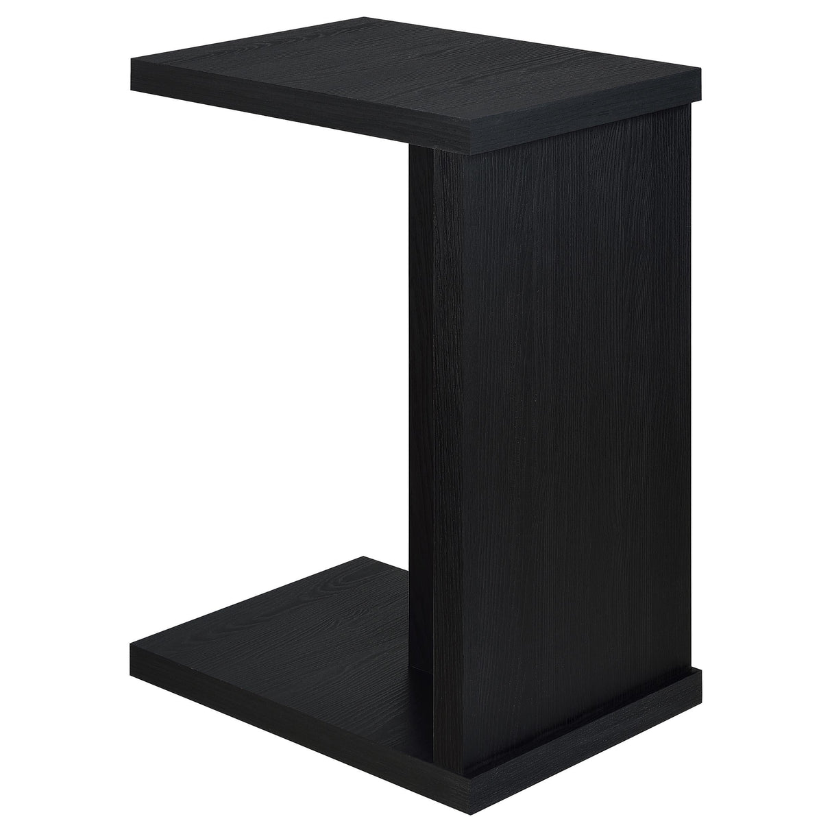 Coaster Furniture Clower 930276 Engineered Wood C-Shaped Sofa Side Table - Black IMAGE 7