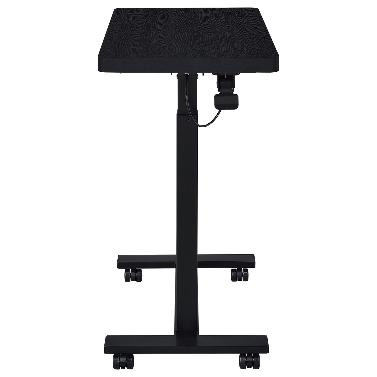 Coaster Furniture Westpark 930300 Pneumatic Adjustable C-Shape Side Table with Casters - Black IMAGE 10