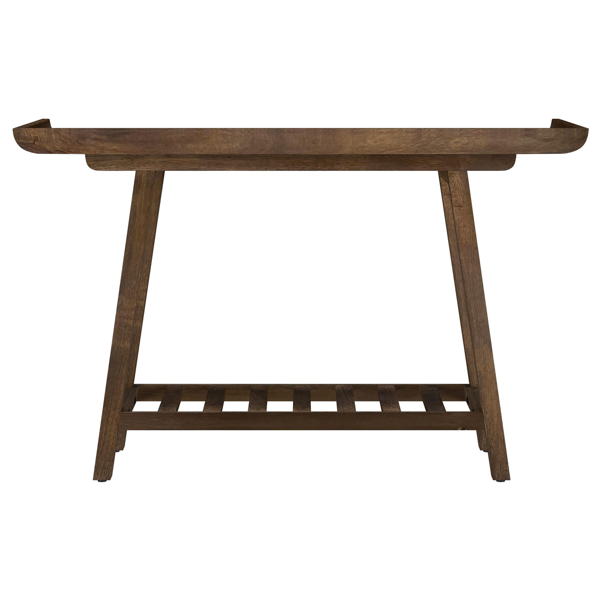 Coaster Furniture Ornelas 950415 46-inch Console Table with Slatted Shelf - Mango Brown IMAGE 2